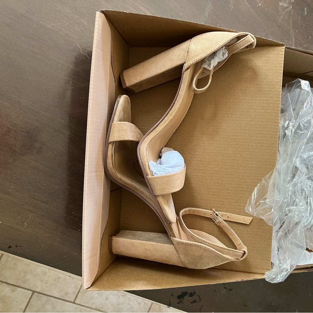 Heels new in box